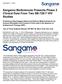 Sangamo BioSciences Presents Phase 2 Clinical Data From Two SB-728-T HIV Studies