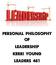 Personal Philosophy of Leadership Kerri Young Leaders 481