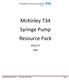 McKinley T34 Syringe Pump Resource Pack