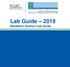 Lab Guide 2019 Metabolic Section Lab Guide