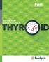 Plan to Stay in Shape Today KNOW AND UNDERSTAND: THYR. Guide to Thyroid Health