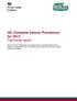 UK Complete Cancer Prevalence for 2013 Technical report