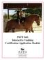 PATH Intl. Interactive Vaulting Certification Application Booklet