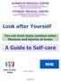 Look after Yourself. A Guide to Self-care