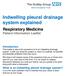 Indwelling pleural drainage system explained