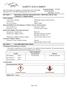 SAFETY DATA SHEET SECTION 1 - IDENTIFICATION OF THE SUBSTANCE / MIXTURE AND OF THE COMPANY / UNDERTAKING