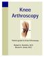 What is arthroscopy? Normal knee anatomy