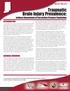 Traumatic Brain Injury Prevalence: