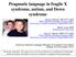 Pragmatic language in fragile X syndrome, autism, and Down syndrome