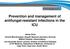 Prevention and management of antifungal-resistant infections in the ICU