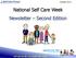 National Self Care Week Newsletter Second Edition