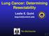 Lung Cancer: Determining Resectability