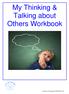 My Thinking & Talking about Others Workbook