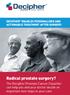 Radical prostate surgery?