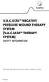 V.A.C.ULTA NEGATIVE PRESSURE WOUND THERAPY SYSTEM (V.A.C.ULTA THERAPY SYSTEM)