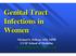 Genital Tract Infections in Women. Michael S. Policar, MD, MPH UCSF School of Medicine