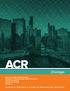 ACR. Chicago. Conference Highlights & Insights for Rheumatology Specialists