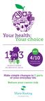 Your health: Your choice