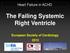 The Failing Systemic Right Ventricle European Society of Cardiology 2012