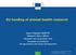 EU funding of animal health research