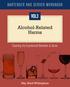 BARTENDER AND SERVER WORKBOOK VOL3. Alcohol-Related Harms. Coaching the Experienced Bartender & Server. Maj. Mark Willingham