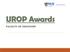 UROP Awards FACULTY OF DENTISTRY
