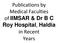 IIMSAR & Dr B C Roy Hospital Haldia