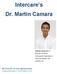Intercare s Dr. Martin Camara