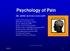 Psychology of Pain DR. ARNEL BANAGA SALGADO,