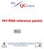 HIV-RNA reference panels
