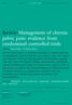 Review Management of chronic pelvic pain: evidence from randomised controlled trials