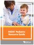 HEDIS Pediatric Resource Guide