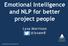 Emotional Intelligence and NLP for better project people Lysa