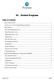 III. Dental Program Table of Contents
