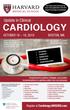 CARDIOLOGY. Update in Clinical. Register at Cardiology.HMSCME.com