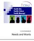 Youth Life Youth Future Youth Money! TUTOR WORKBOOK. Needs and Wants