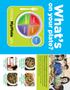 What s. on your plate? ChooseMyPlate.gov. Vegetables. Fruits. Protein. Grains. Dairy. plate fruits and vegetables. Make half your