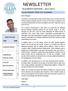NEWSLETTER ELEVENTH EDITION JULY 2013 ALLSA REPORT FROM THE CHAIRMAN. Dear Colleagues