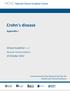 Crohn's disease. Appendix I. Clinical Guideline < > 10 October Research recommendations