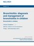 Bronchiolitis: diagnosis and management of bronchiolitis in children
