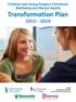 Children and Young People s Emotional Wellbeing and Mental Health. Transformation Plan