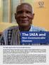 The IAEA and Non-Communicable Diseases The Fight Against Non-Communicable Diseases