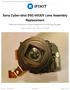 Sony Cyber-shot DSC-HX20V Lens Assembly Replacement