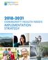 Community Health Needs. Implementation Strategy