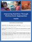 Improving Nutrition Through Multisectoral Approaches