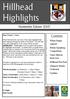 Hillhead Highlights. November Edition Contents