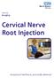 Cervical Nerve Root Injection