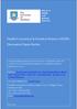 Health Economics & Decision Science (HEDS) Discussion Paper Series