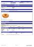 PRODUCT DATA SHEET Last changed on: Replaces version from: DONUT 72X50G