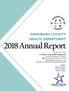 2018 Annual Report WASHBURN COUNTY HEALTH DEPARTMENT CONTACT US